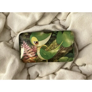 Pokemon Custom Made Glass Magnet Snivy 004/088
